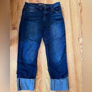 Joe’s Cuffed Fitted Jeans